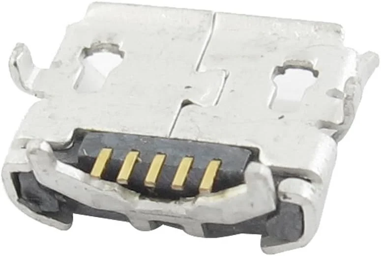 کانکتور مادگی میکرو USB برای موبایل، پورت سوکت نصب روی برد