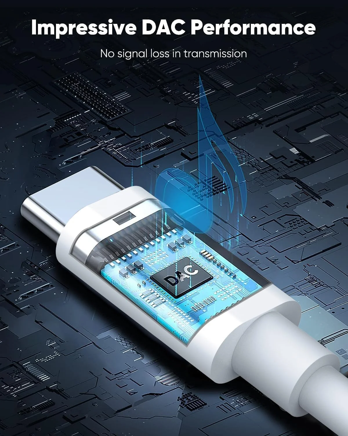 کابل USB-C به جک AUX برای گوشی موبایل، کابل USB-C به جک 3.5 میلی‌متری برای آیفون 15 پرو مکس/15 پلاس، سامسونگ گلکسی S23/S22/S21 اولترا، هواوی P40/Mate40، شیائومی، هدفون، استریو خانگی/ماشین