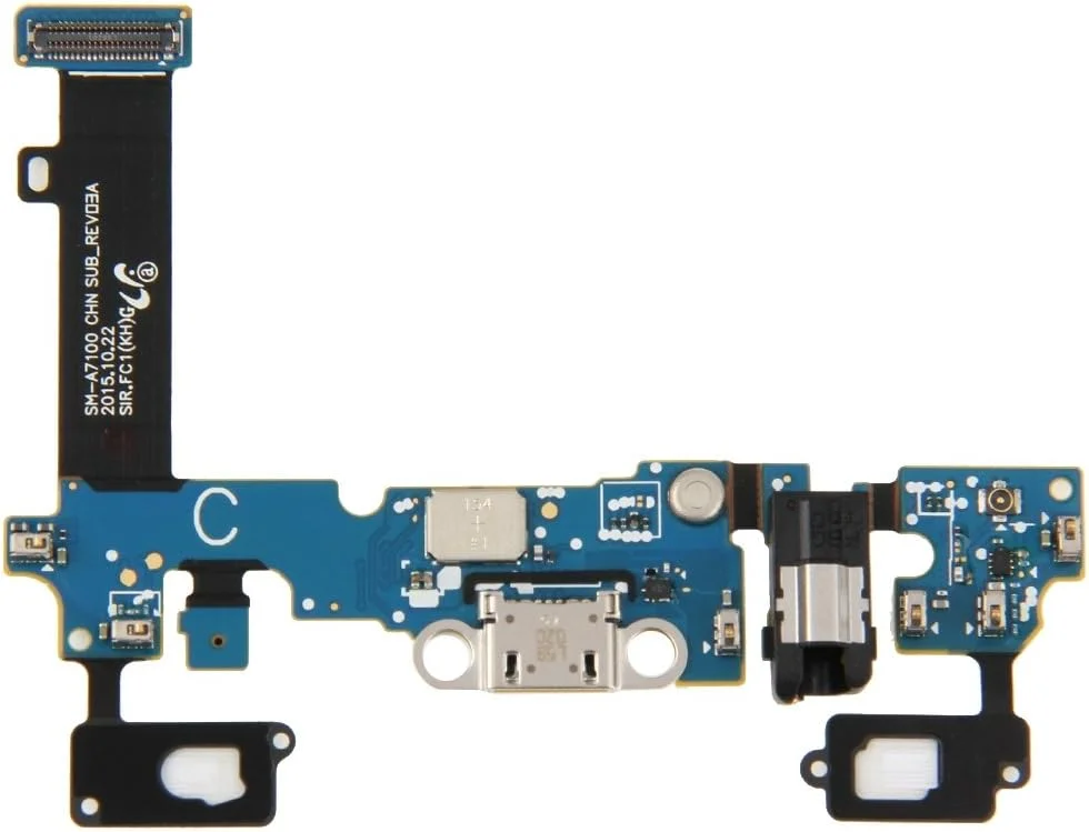 کابل دکمه پاور گوشی موبایل، درگاه شارژ، حسگر و کابل فلت جک هدفون Mia برای گلکسی A7 (2016) / A7100 مدل جدید 2020