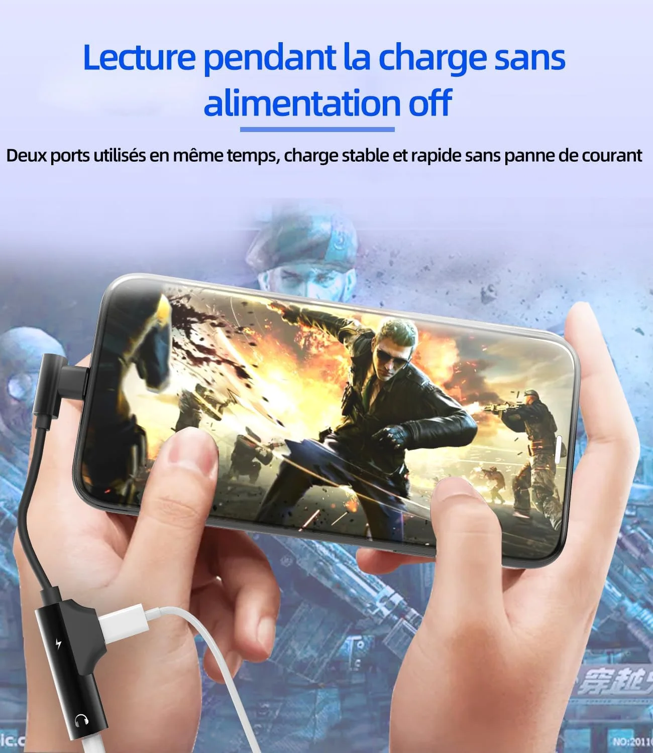 تبدیل لایتنینگ به جک 3.5 میلی متری و شارژر برای آیفون 14 اپل برای اتصال آیپد، هدفون، پلاگین کمکی، کابل تقسیم صدا، لوازم جانبی دستگاه تلفن، موسیقی خودرو