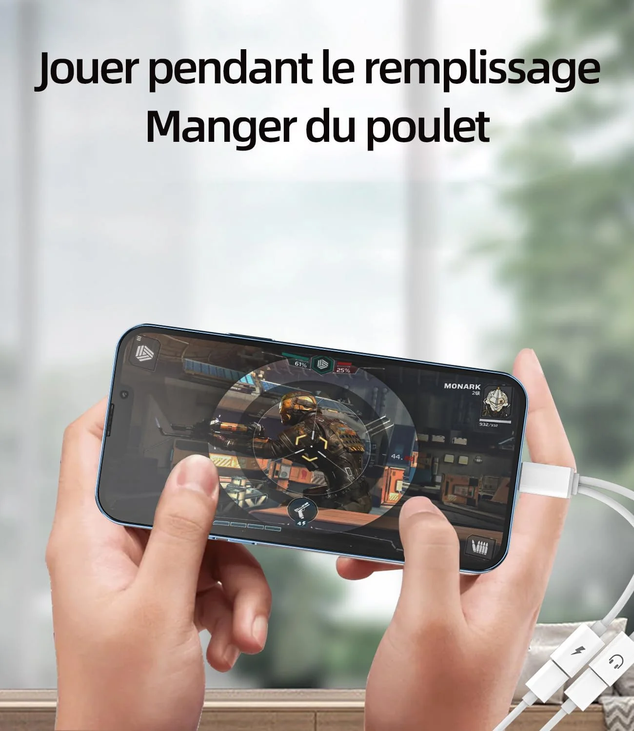 تبدیل لایتنینگ 2 در 1 (بسته 2 عددی) برای آیفون 11، 12، 13، 14 پرو به کابل شارژر هدفون، جک صوتی AUX دوتایی برای اتصال اپل، برای هدست آیپد، لوازم جانبی خودرو، اسپلیتر موسیقی