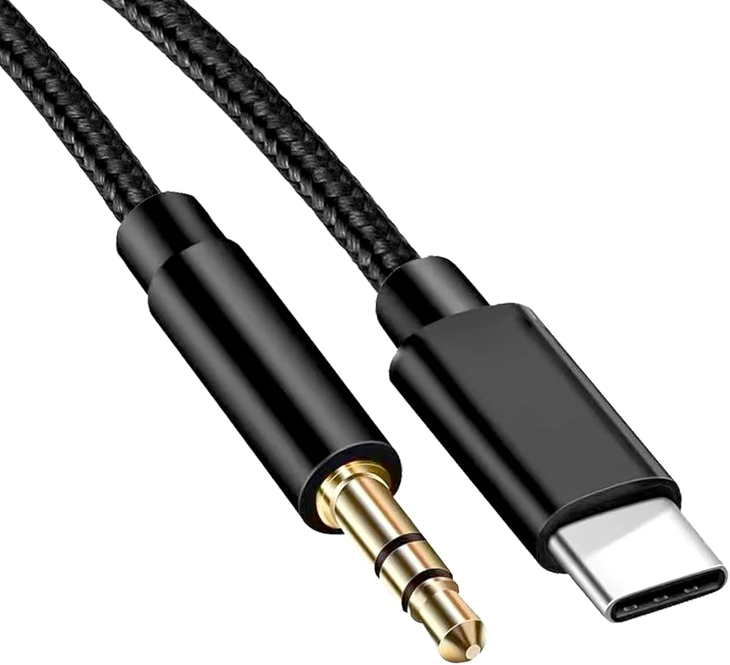 کابل USB نوع C به AUX مدل TERRIFI، کابل جک صوتی 3.5 میلی متری AUX، USB C به 3.5 میلی متری مناسب برای هدفون، بلندگو، کامپیوتر، سیم استریو 3.5 میلی متری جهانی، آداپتور کابل AUX سازگار با Samsung Huawei