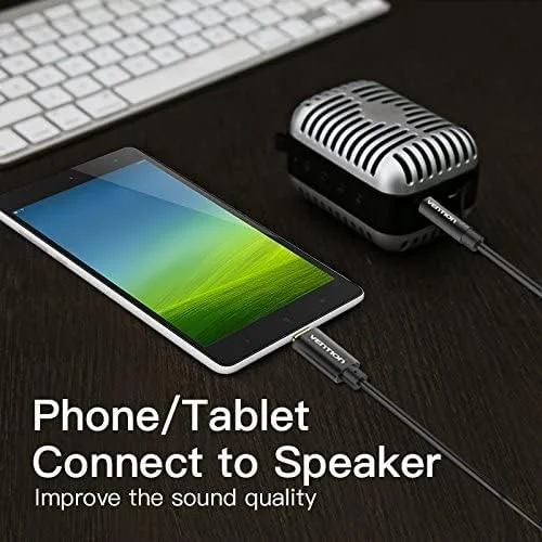 کابل صوتی Type-C ونشن (USB C به 3.5mm نر، 1 متر)