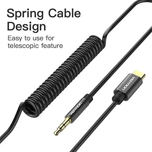 کابل صوتی Type-C ونشن (USB C به 3.5mm نر، 1 متر)