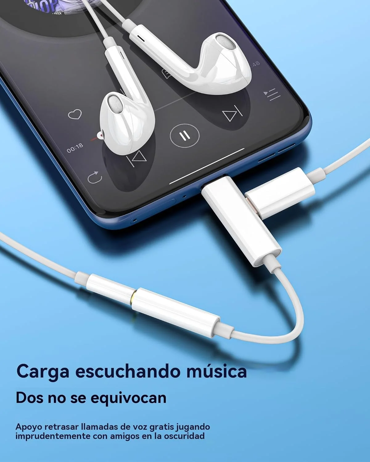 آداپتور USB-C به جک 3.5 میلیمتری صدا (2 در 1) - آداپتور شارژ تایپ C برای آیپد، سازگار با میکروفون، هدفون و AUX خودرو برای اندروید و سامسونگ آداپتور USB-C به جک 3.5 میلیمتری صدا (2 در 1) - آداپتور شارژ تایپ C برای آیپد، سازگار با میکروفون، هدفون و AUX خودرو برای اندروید و سامسونگ