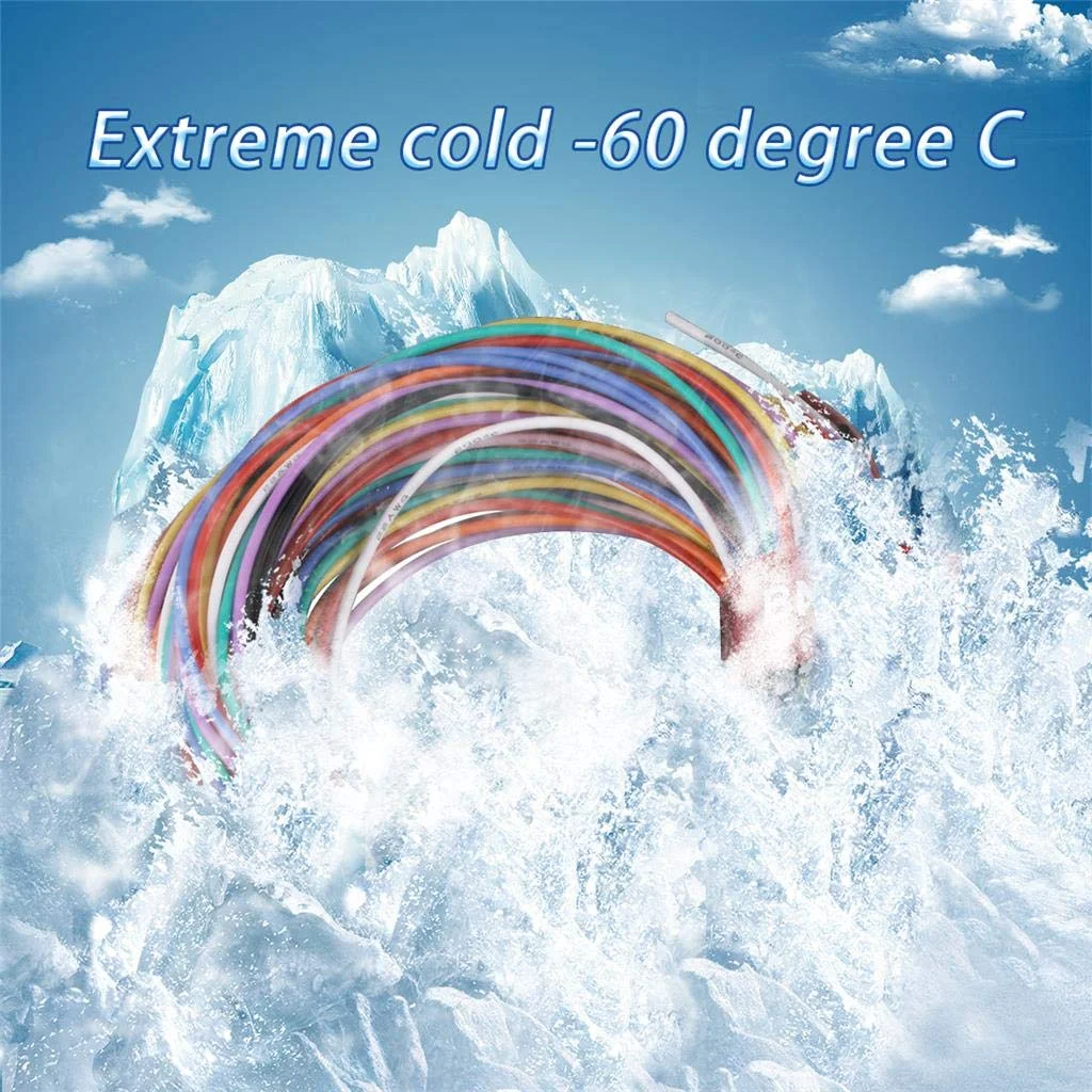 سیم سیلیکونی گیج 22 BNTECHGO فوق العاده انعطاف پذیر 10 رنگ مقاوم در برابر حرارت بالا 200 درجه سانتیگراد عایق لاستیک سیلیکونی 22 AWG سیم سیلیکونی 60 رشته سیم مسی قلع اندود کابل مدل سیم رشته ای سیم سیلیکونی گیج 22 BNTECHGO فوق العاده انعطاف پذیر 10 رنگ مقاوم در برابر حرارت بالا 200 درجه سانتیگراد عایق لاستیک سیلیکونی 22 AWG سیم سیلیکونی 60 رشته سیم مسی قلع اندود کابل مدل سیم رشته ای