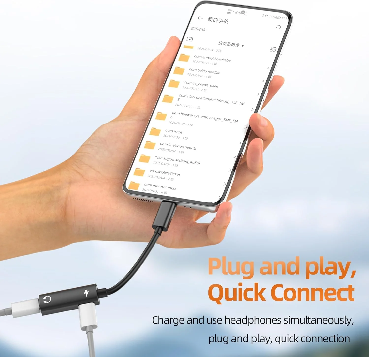 تبدیل دوگانه USB-C برای آیفون 15/16 پرو مکس، آداپتور هدفون 2 در 1 و کابل شارژ AUX، کابل شارژ سریع چند پورت، سازگار با آیپد، هدست خودرو، دانگل صوتی برای دستگاه های اپل