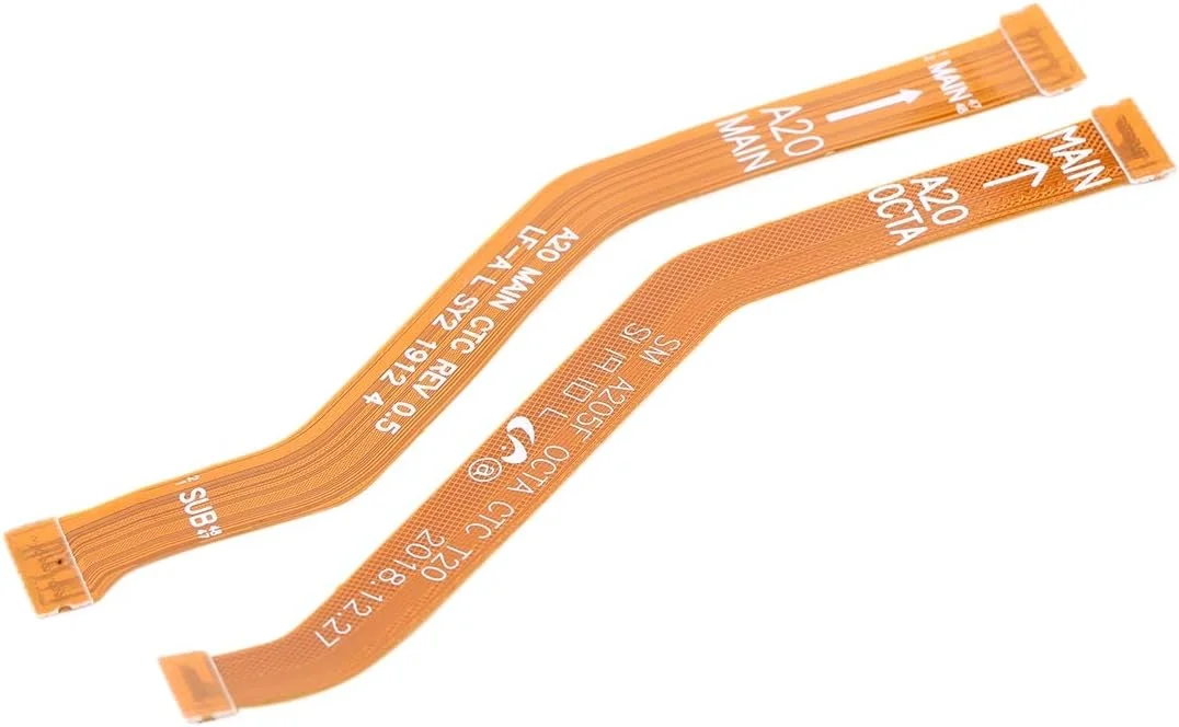 قطعه تعویضی موبایل، کابل فلت مادربرد و کابل فلت LCD برای گلکسی A20