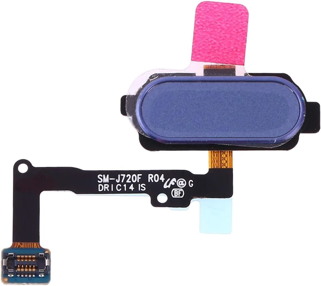 قطعات جایگزین موبایل برای گلکسی J7 Duo SM-J720F کابل فلت حسگر اثر انگشت