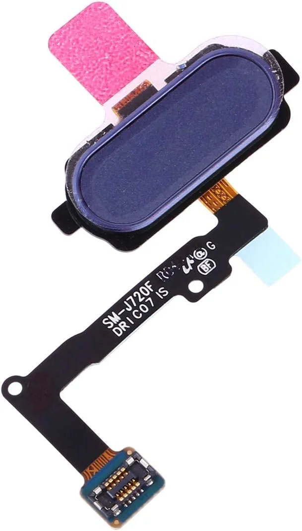 قطعات جایگزین موبایل برای گلکسی J7 Duo SM-J720F کابل فلت حسگر اثر انگشت