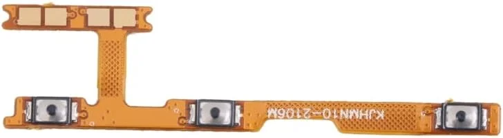 کابل فلت دکمه پاور و دکمه صدا گوشی موبایل برای شیائومی ردمی نوت 10s مدل M2101K7BG M2101K7BI M2101K7BNY M2101K7BL قطعات جایگزین گوشی