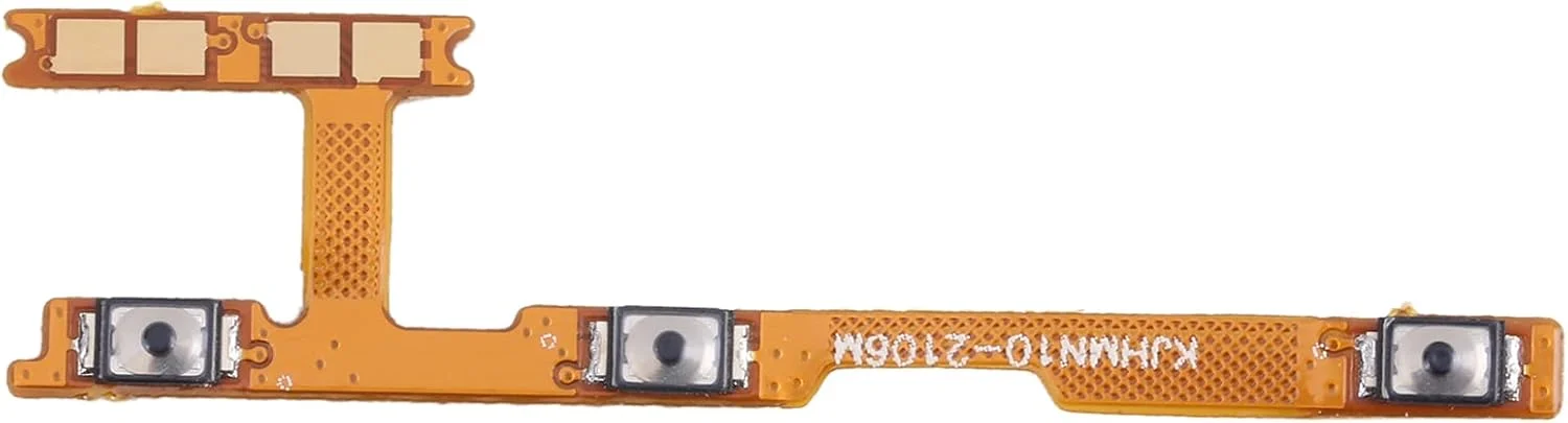 کابل فلت دکمه پاور و دکمه صدا گوشی موبایل برای شیائومی ردمی نوت 10s مدل M2101K7BG M2101K7BI M2101K7BNY M2101K7BL قطعات جایگزین گوشی