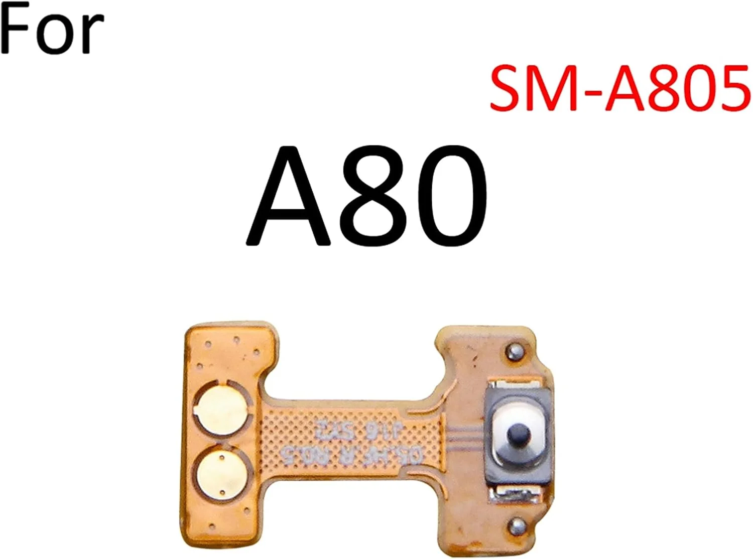 قطعات جایگزین موبایل برای گوشی گلکسی A80 SM-A805 کابل فلت دکمه پاور