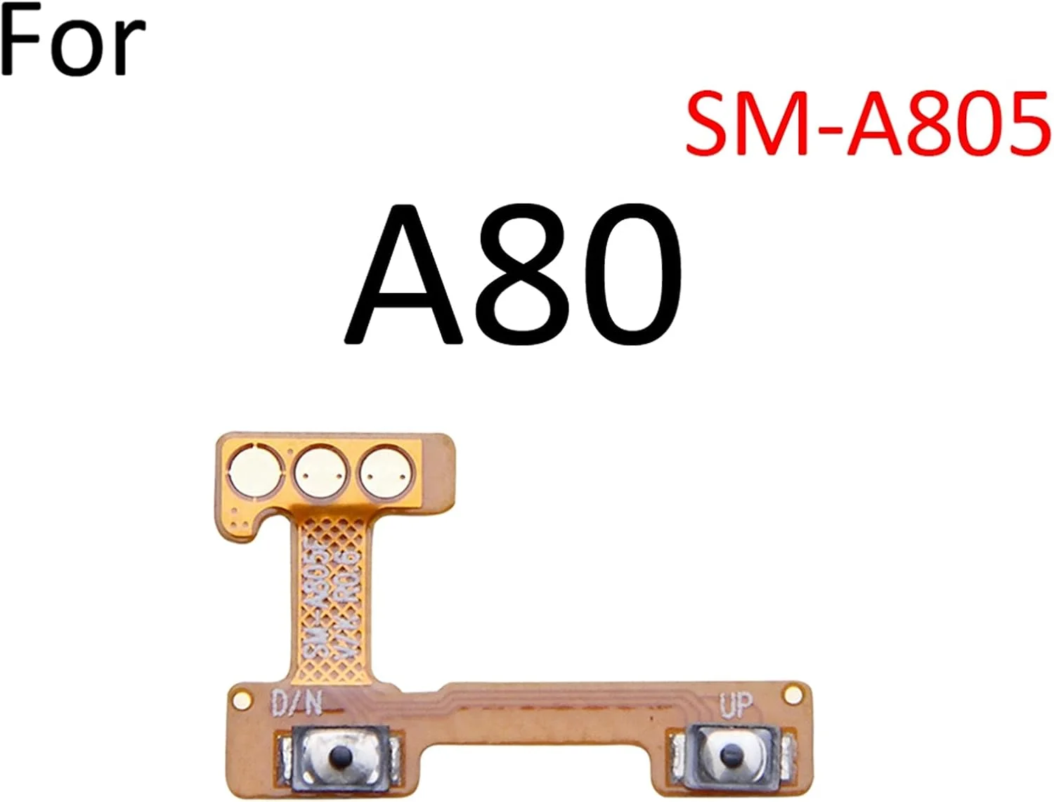 قطعات جایگزین موبایل برای دکمه ولوم گوشی گلکسی A80 SM-A805