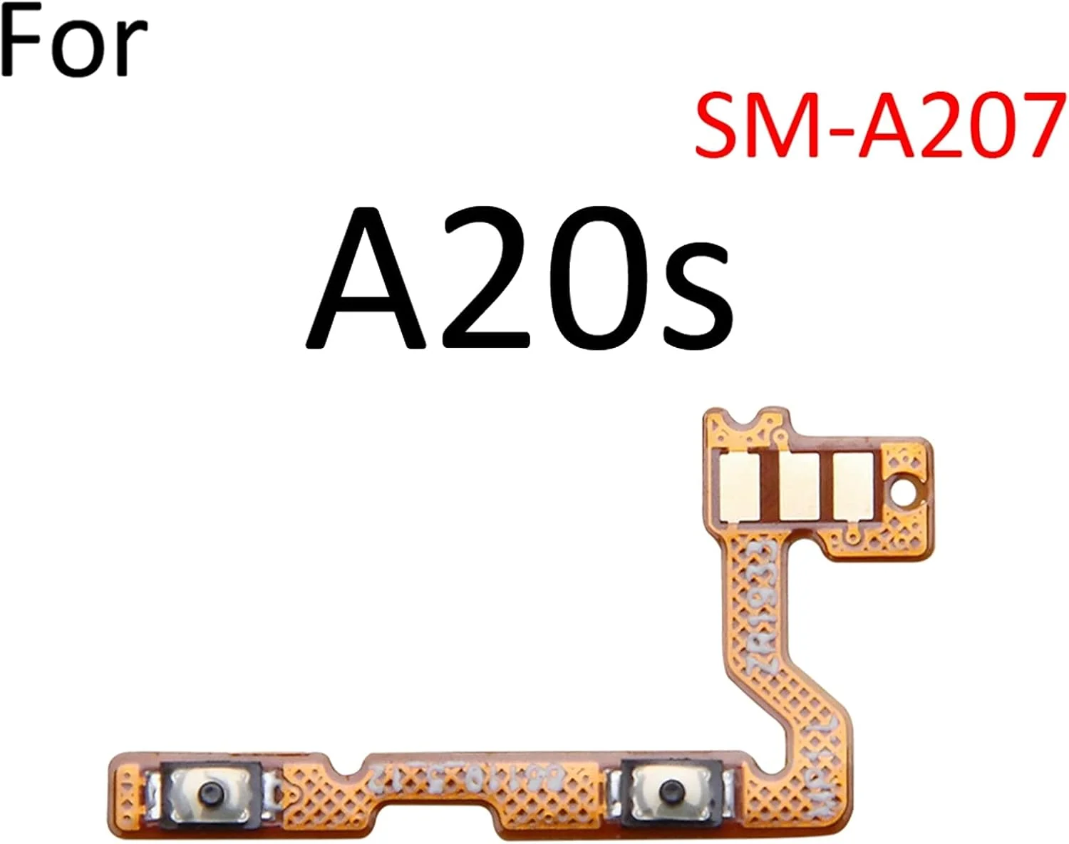 قطعات جایگزین موبایل برای دکمه ولوم گوشی گلکسی A20s SM-A207