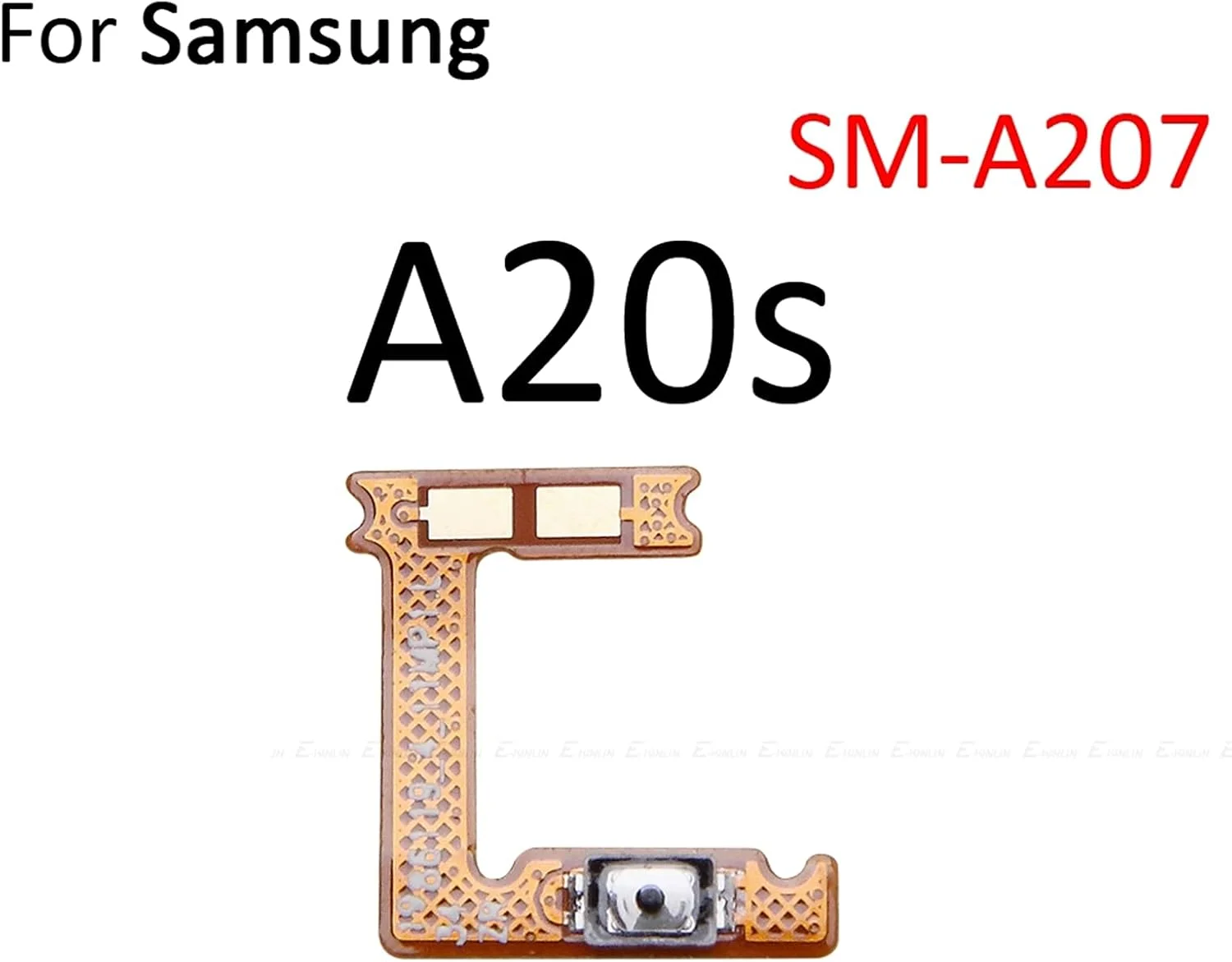 قطعات جایگزین موبایل برای کابل فلت دکمه پاور گلکسی A20s SM-A207 قطعات جایگزین موبایل برای کابل فلت دکمه پاور گلکسی A20s SM-A207