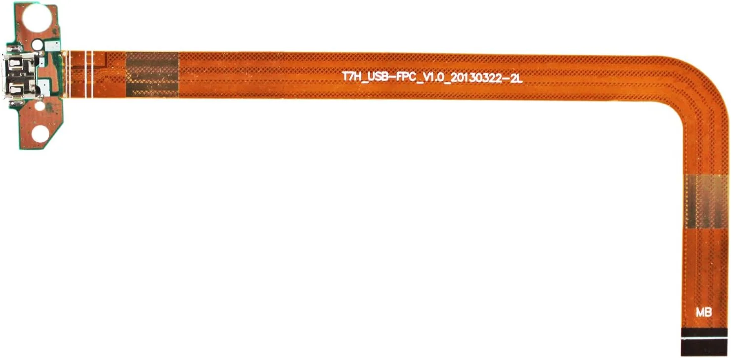 درگاه شارژ USB Type C با کابل فلت مناسب برای تبلت HP Slate 7 مدل 728692-001 729741-001