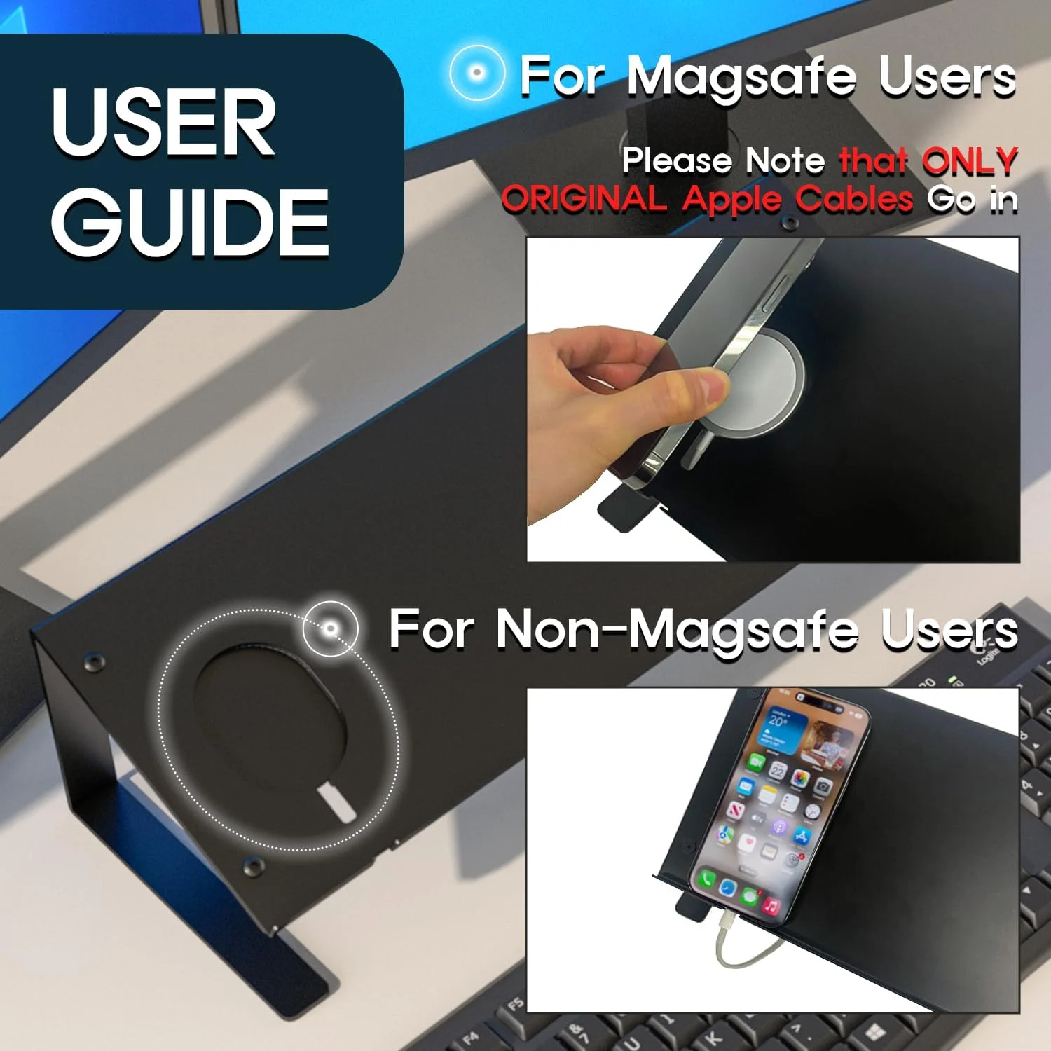 پایه طراحی تبلت J JACKCUBE DESIGN، استند کتاب تلفن هوشمند و ارگانایزر رومیزی، پایه نگهدارنده نمایشگر مطالعه و شارژ تلفن فلزی مشکی، نگهدارنده دفترچه یادداشت و کپی اسناد - MK294E