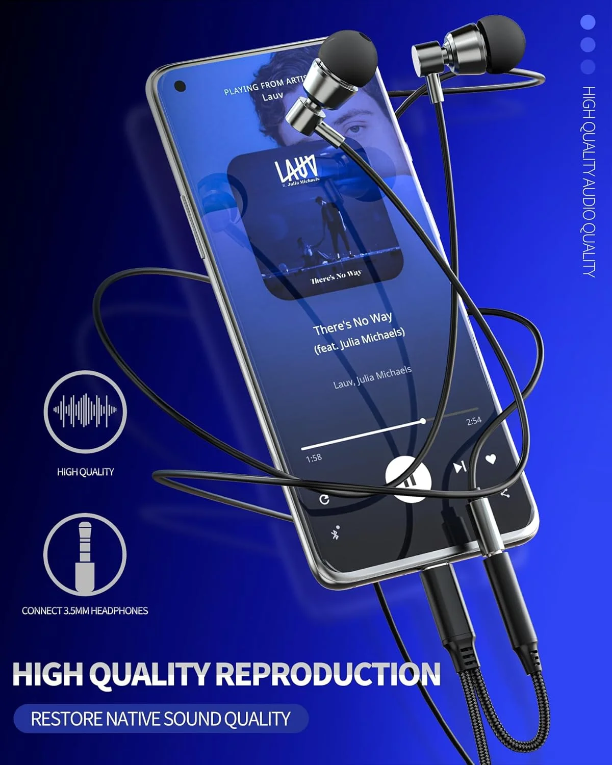 آداپتور USB C به AUX صدا برای اپل (2 در 1) برای آیپد، جک 3.5 میلی متری هدفون میکروفون و کابل شارژ Type C، اسپلیتر جک DAC، سازگار با هدفون ماشین، شارژ سامسونگ، توان شارژ برای آیفون 15