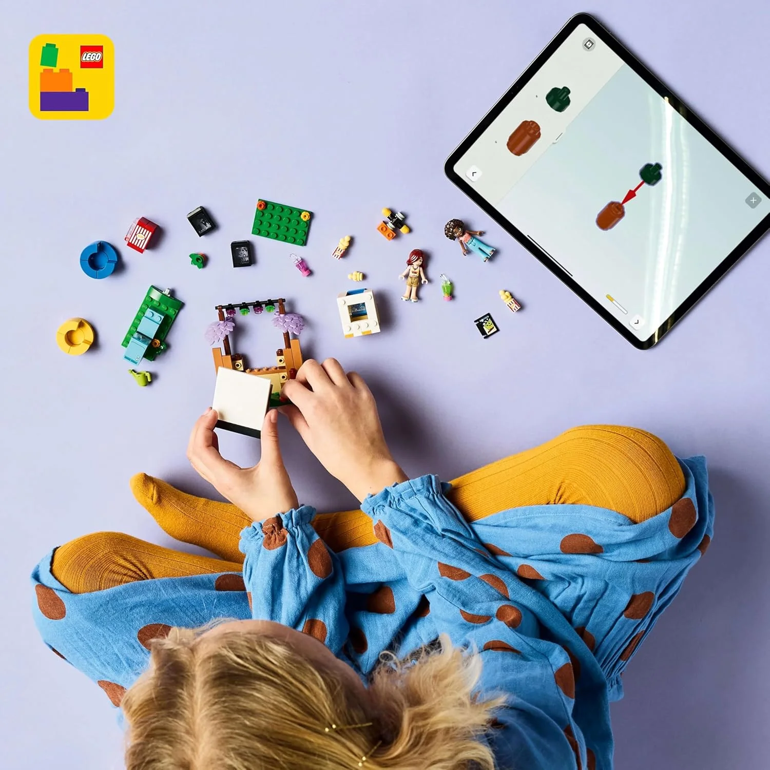 لگو فرندز شب فیلم دوستی، اسباب بازی برای دختران 6 سال به بالا - شامل 2 مینی عروسک، یک پرده نمایش و یک پروژکتور آجری سبک - مجموعه ساخت خلاقانه - 42642 لگو فرندز شب فیلم دوستی، اسباب بازی برای دختران 6 سال به بالا - شامل 2 مینی عروسک، یک پرده نمایش و یک پروژکتور آجری سبک - مجموعه ساخت خلاقانه - 42642