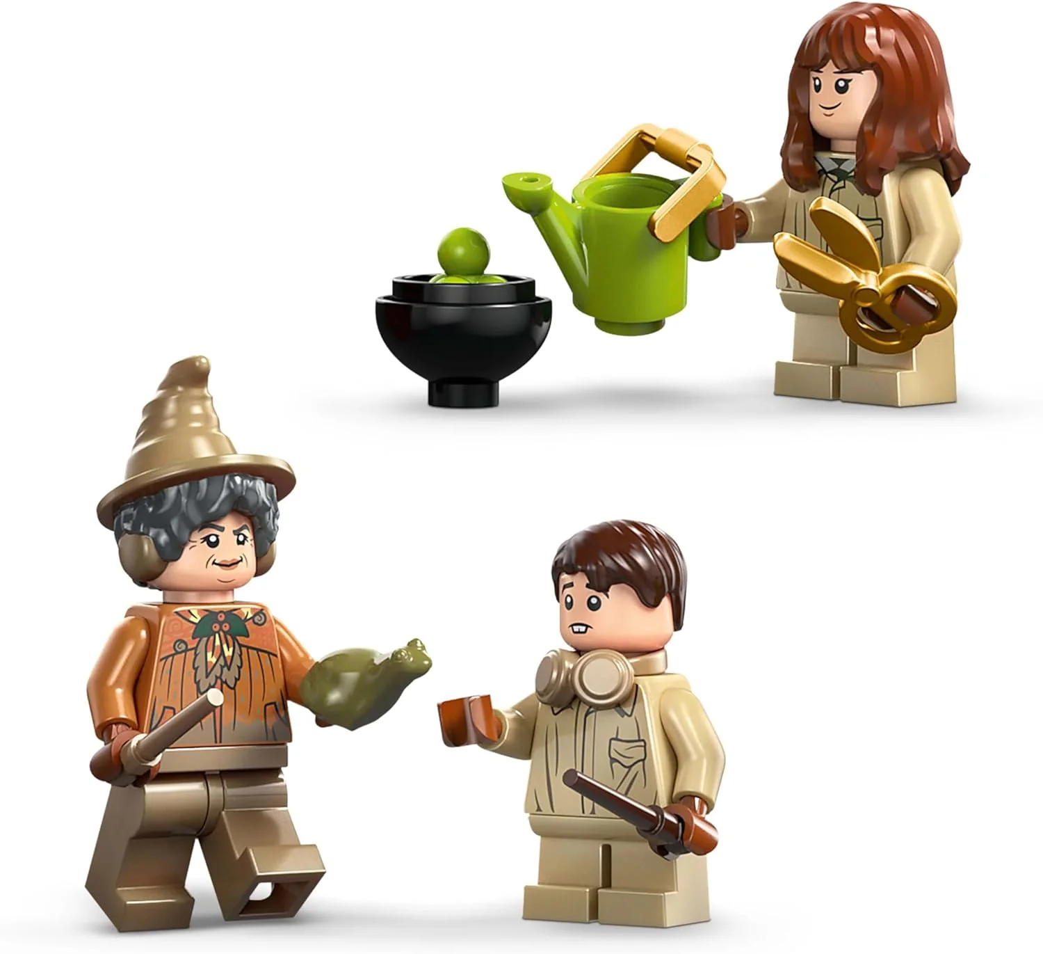 لگو هری پاتر قلعه هاگوارتز: مجموعه کلاس گیاه شناسی با مینی فیگورهای نویل لانگ باتم، هرماینی گرنجر و پروفسور اسپراوت - شامل 3 گیاه اسباب بازی مَندِرِیک - هدیه ای برای دختران و پسران 8 سال به بالا - 76445 لگو هری پاتر قلعه هاگوارتز: مجموعه کلاس گیاه شناسی با مینی فیگورهای نویل لانگ باتم، هرماینی گرنجر و پروفسور اسپراوت - شامل 3 گیاه اسباب بازی مَندِرِیک - هدیه ای برای دختران و پسران 8 سال به بالا - 76445