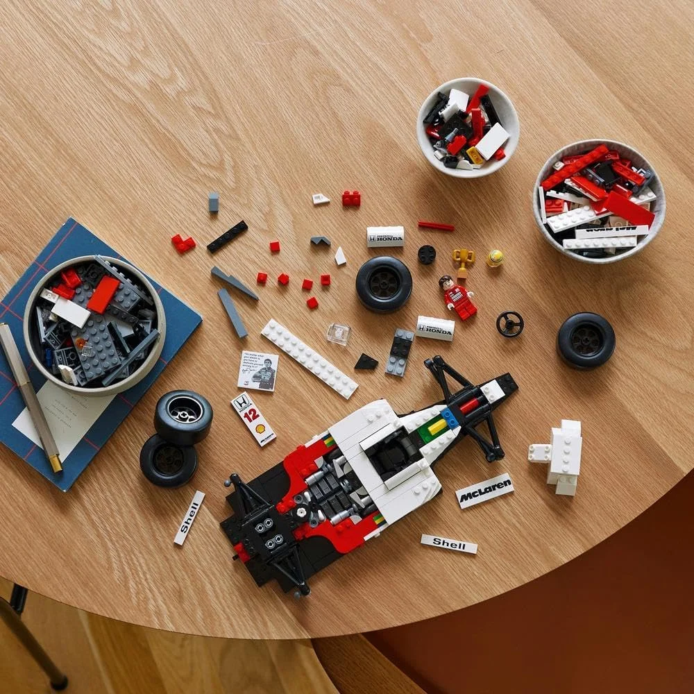 مجموعه مدل لگو آیکونز مکلارن MP4/4 و آیرتون سنا برای بزرگسالان 10330 مجموعه مدل لگو آیکونز مکلارن MP4/4 و آیرتون سنا برای بزرگسالان 10330