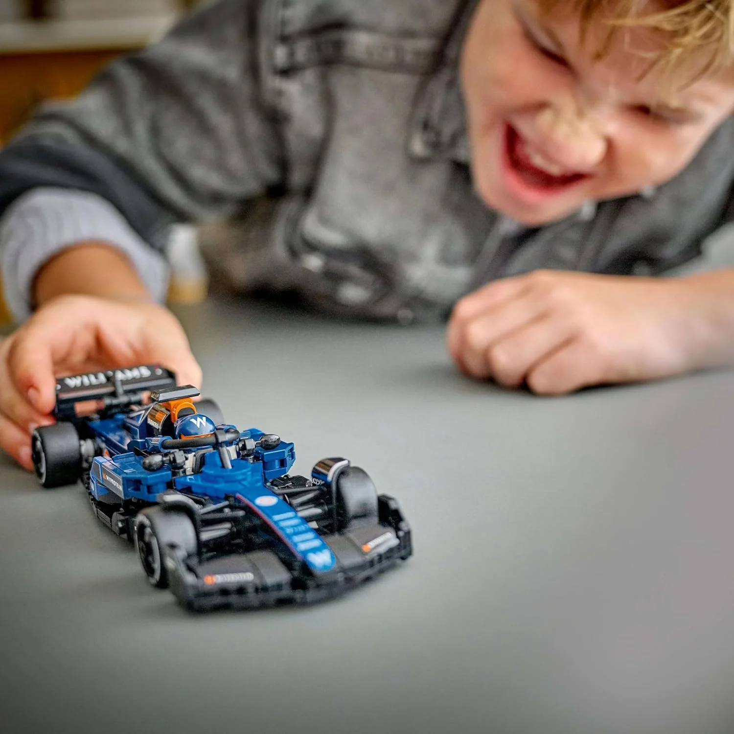 مدل ماشین مسابقه ای ویلیامز ریسینگ FW46 F1 LEGO Speed Champions به همراه مینی فیگور راننده فرمول 1 کلکسیونی - کیت های مدل برای پسران و دختران 10+ سال یا طرفداران بزرگسال موتوراسپرت 77249