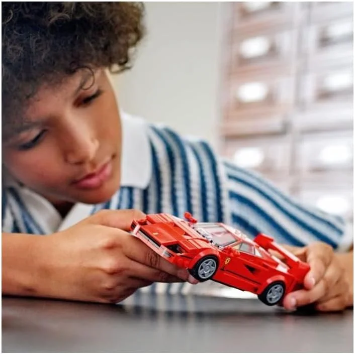 مدل ماشین فراری F40 سوپرکار LEGO Speed Champions، اسباب بازی ساختنی برای پسران و دختران 9 سال به بالا، به همراه مینی فیگور راننده، دکوراسیون اتاق خواب کودکان، ایده هدیه 76934 مدل ماشین فراری F40 سوپرکار LEGO Speed Champions، اسباب بازی ساختنی برای پسران و دختران 9 سال به بالا، به همراه مینی فیگور راننده، دکوراسیون اتاق خواب کودکان، ایده هدیه 76934
