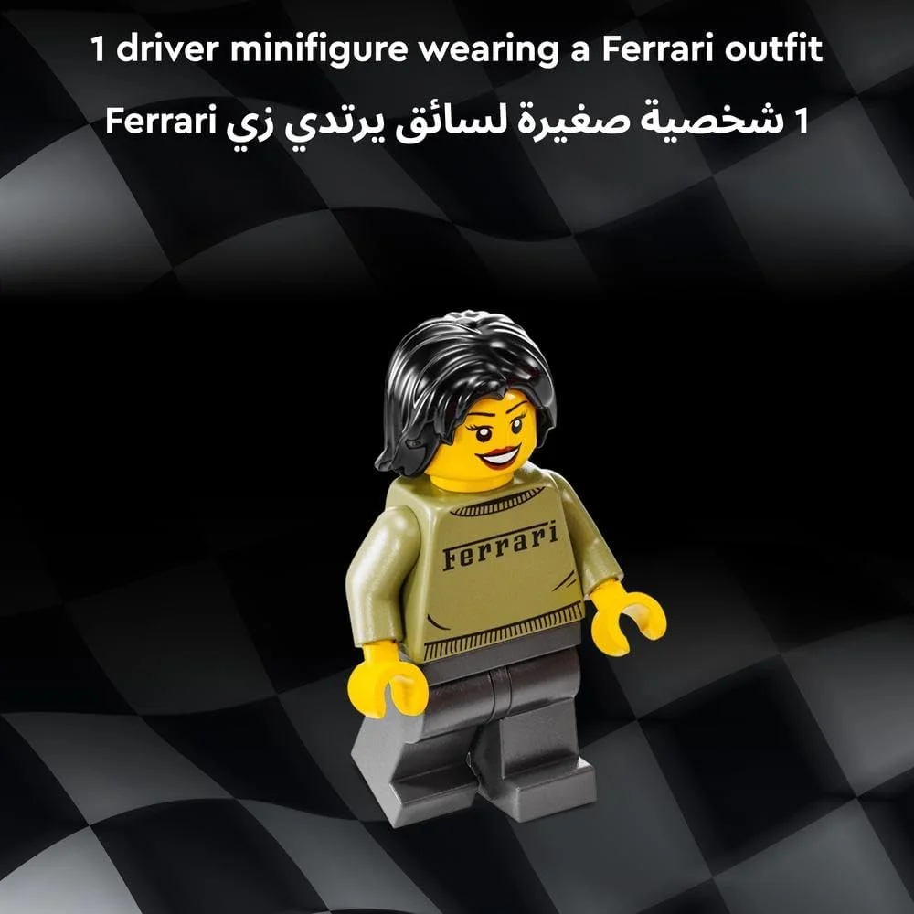 مدل ماشین فراری F40 سوپرکار LEGO Speed Champions، اسباب بازی ساختنی برای پسران و دختران 9 سال به بالا، به همراه مینی فیگور راننده، دکوراسیون اتاق خواب کودکان، ایده هدیه 76934 مدل ماشین فراری F40 سوپرکار LEGO Speed Champions، اسباب بازی ساختنی برای پسران و دختران 9 سال به بالا، به همراه مینی فیگور راننده، دکوراسیون اتاق خواب کودکان، ایده هدیه 76934
