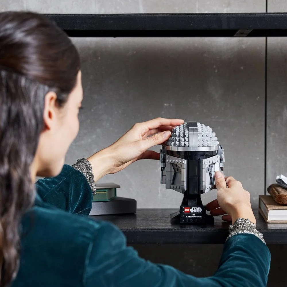 مدل ساختنی کلاه ماندالورین جنگ ستارگان لگو 75328، مجموعه دکوری کلکسیونی برای بزرگسالان، مردان، زنان، مادر، پدر، ایده هدیه کلکسیونی مدل ساختنی کلاه ماندالورین جنگ ستارگان لگو 75328، مجموعه دکوری کلکسیونی برای بزرگسالان، مردان، زنان، مادر، پدر، ایده هدیه کلکسیونی