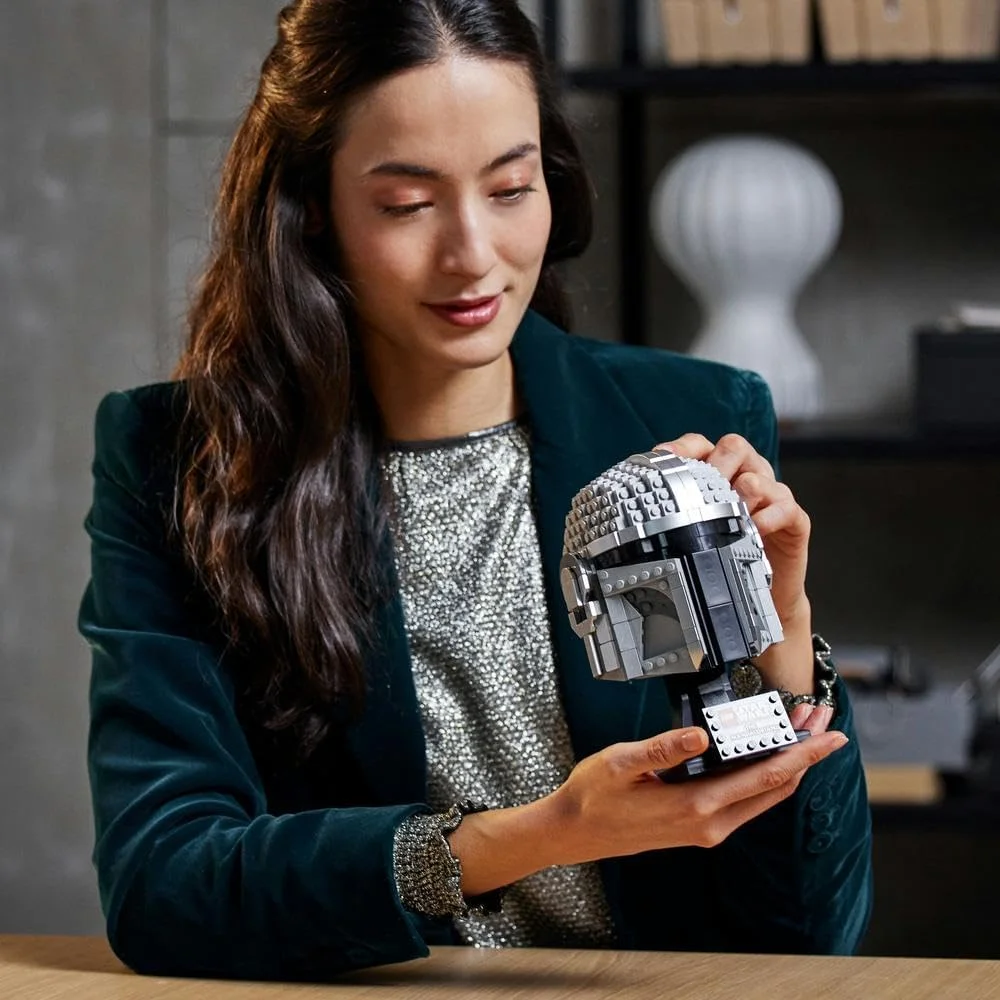 مدل ساختنی کلاه ماندالورین جنگ ستارگان لگو 75328، مجموعه دکوری کلکسیونی برای بزرگسالان، مردان، زنان، مادر، پدر، ایده هدیه کلکسیونی مدل ساختنی کلاه ماندالورین جنگ ستارگان لگو 75328، مجموعه دکوری کلکسیونی برای بزرگسالان، مردان، زنان، مادر، پدر، ایده هدیه کلکسیونی