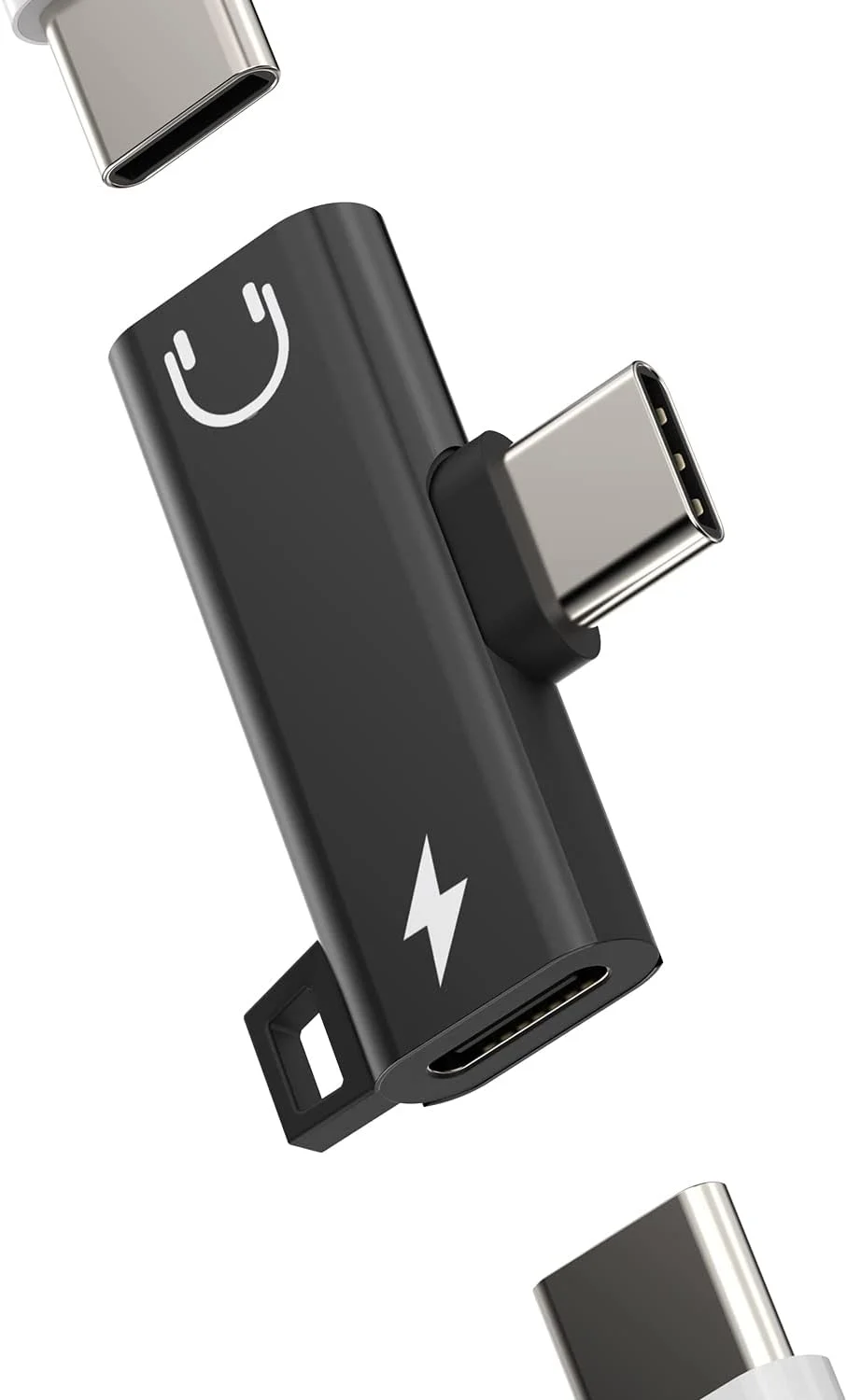 آداپتور هدفون دوگانه USB-C، دانگل شارژ صدا DAC Type C 2in1، کابل تقسیم کننده Aux برای شارژ و اتصال لوازم جانبی، مناسب برای Galaxy S22 S21 FE Ultra، Apple، iPhone 15 Pro Max Plus و iPad Pro