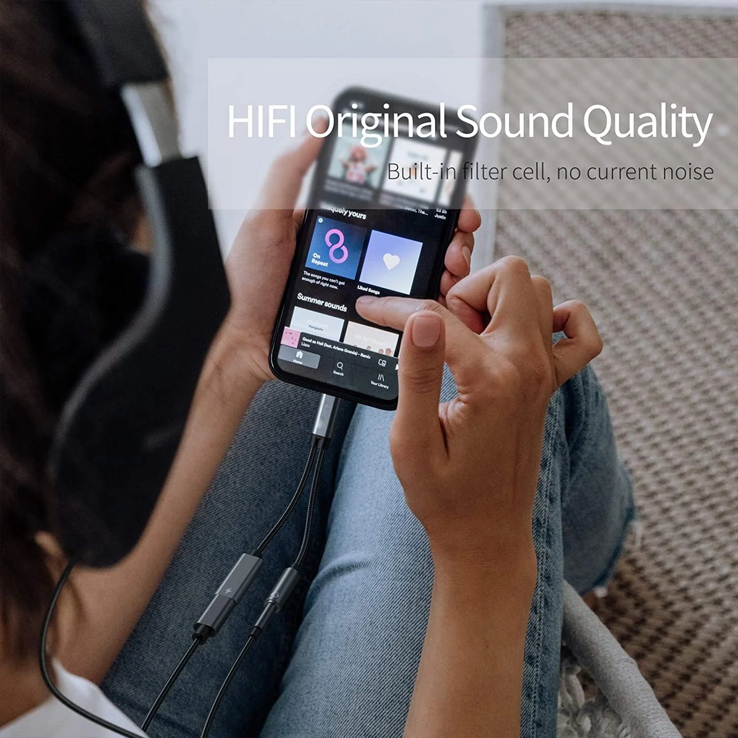 آداپتور USB-C به جک هدفون 3.5 میلی‌متری و شارژر، پورت شارژ سریع USB C PD 3.0 به جک صوتی AUX و کابل دانگل شارژ سریع سازگار با Samsung S21 S20 S20+ Ultra, Google Pixel 4 3 XL