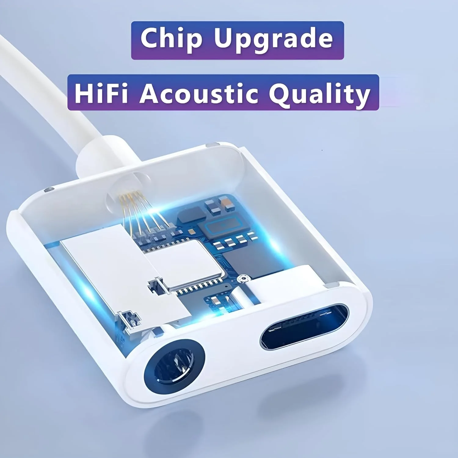 تبدیل USB-C به جک هدفون 3.5 میلی‌متری و شارژر، 2 در 1، تبدیل Type-C به جک صوتی AUX با شارژ سریع PD 3.0 60W، سازگار با Samsung S23 Ultra/S23/S22/S21 Note20/10 Pixel 5/4 iPad Pro Air