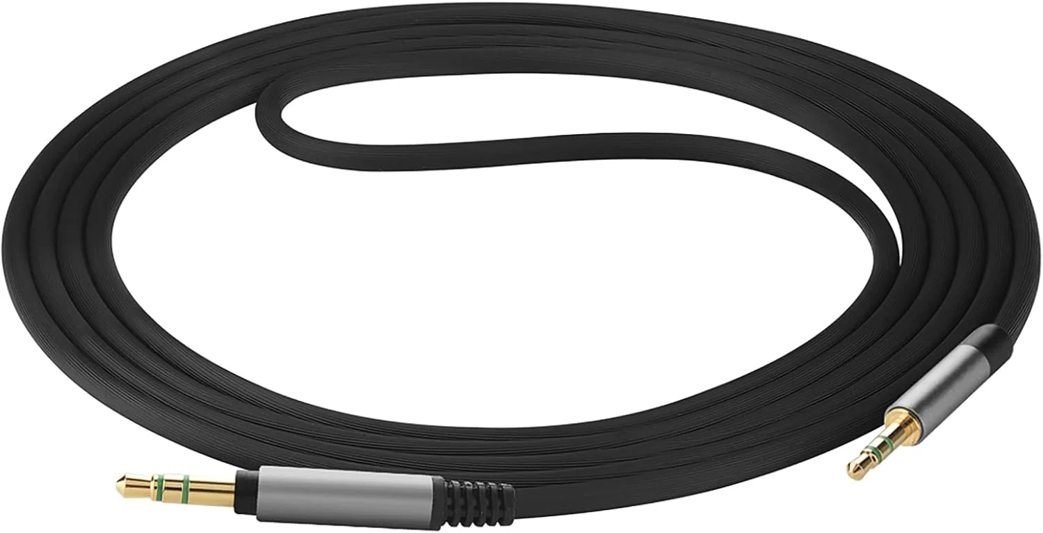 کابل صوتی Geekria سازگار با هدفون های Bose QuietComfort Ultra/45/35II/35/25, 700، کابل استریو جایگزین 3.5 میلی متری به 2.5 میلی متری (1.2 متر)