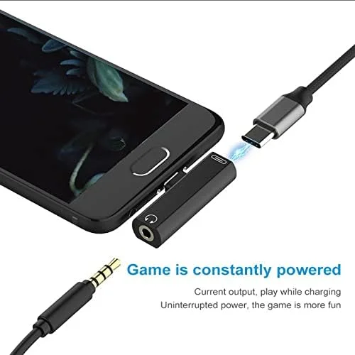 تبدیل USB C به جک 3.5 میلی متری صدا برای هدفون های Huawei