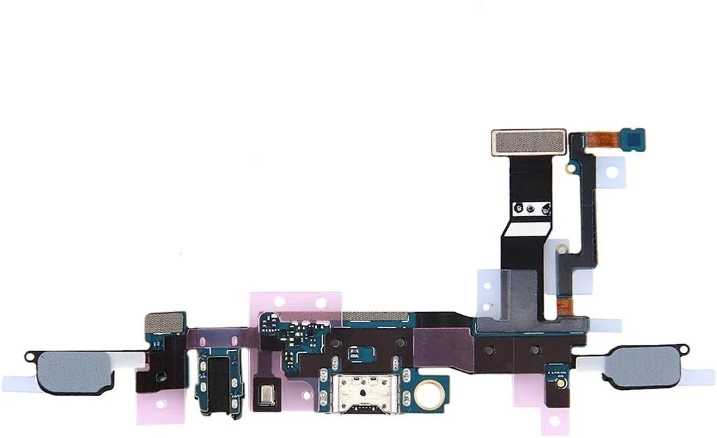 درگاه شارژ + دکمه هوم + کابل فلت جک هدفون برای گلکسی C5 Pro / C5010