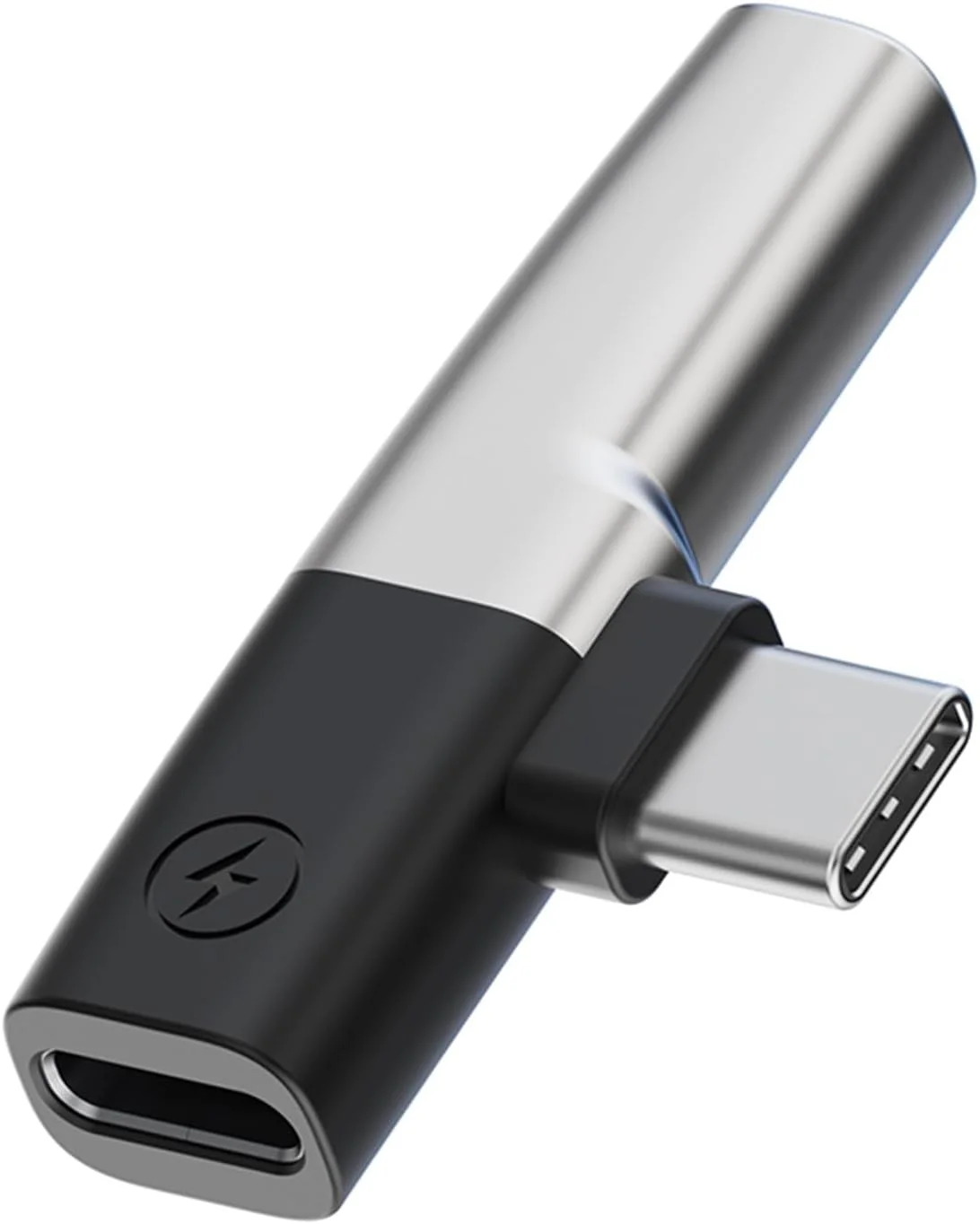 آداپتور USB-C به جک 3.5 میلی‌متری هدفون و شارژر، تبدیل 2 در 1 Type-C به 3.5 میلی‌متری صدا با کیفیت Hi-Res، با شارژ سریع PD، تبدیل USB-C به AUX با دانگل شارژ، برای آیفون/گلکسی