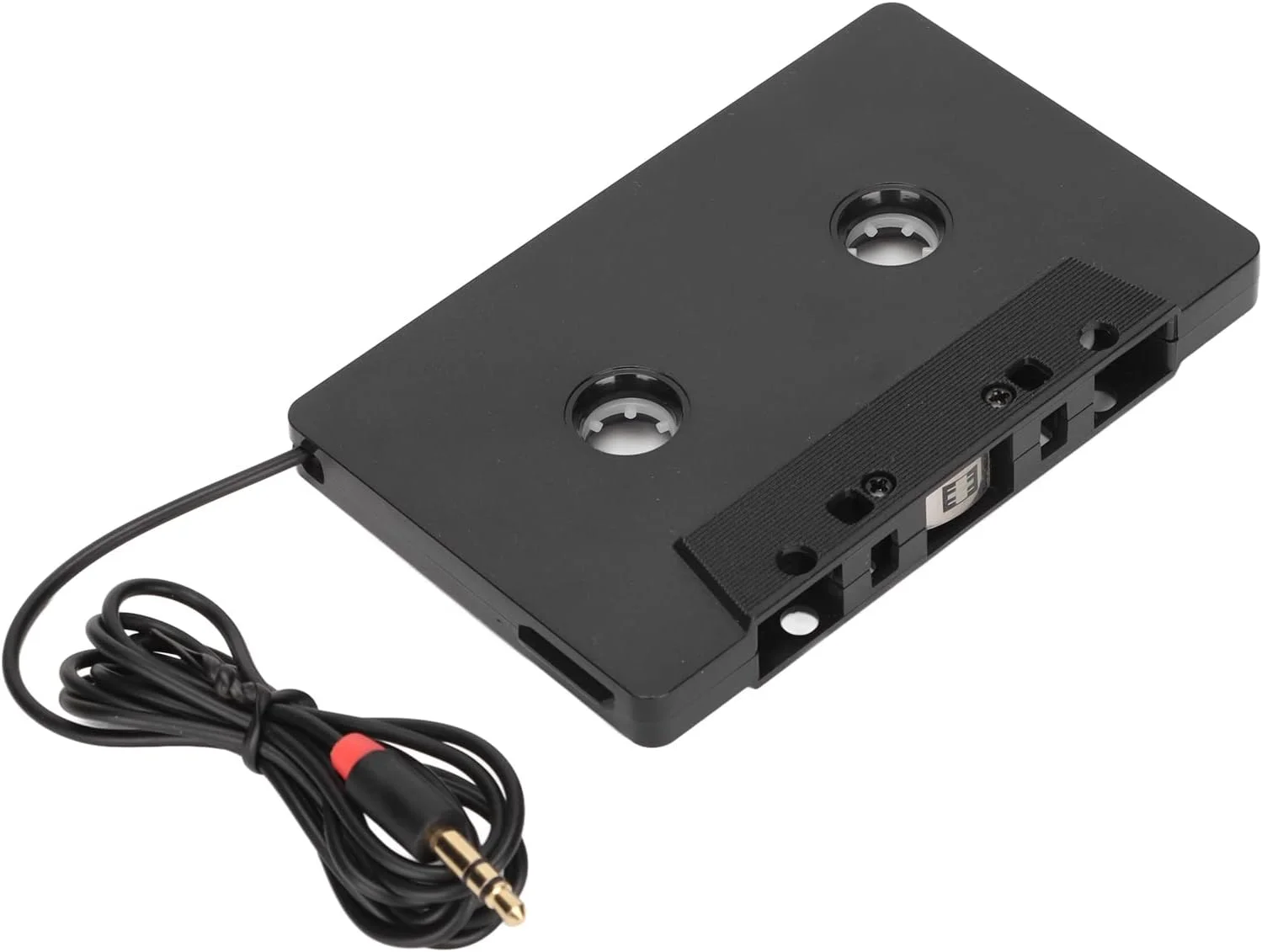 تبدیل کننده نوار کاست خودرو به AUX مدل Goshyda، کابل کمکی 3.5 میلی متری برای خودرو، آداپتور نوار استریو 4 کاناله، سازگار با اکثر دستگاه ها با پورت AUX 3.5 میلی متری