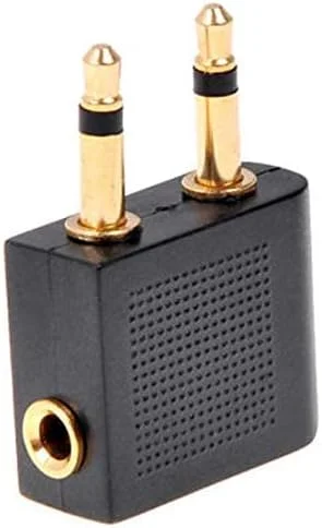 تبدیل کننده جک صوتی هدفون - 3.5 میلی متر به 2x3.5 میلی متر