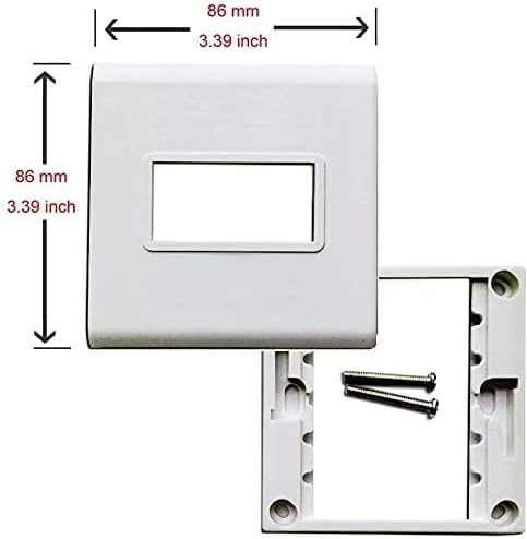صفحه دیواری پورت هدفون 3.5 DKURVE، صفحه روکش پریز برای سیستم کابل کشی صفحه دیواری پورت هدفون 3.5 DKURVE، صفحه روکش پریز برای سیستم کابل کشی