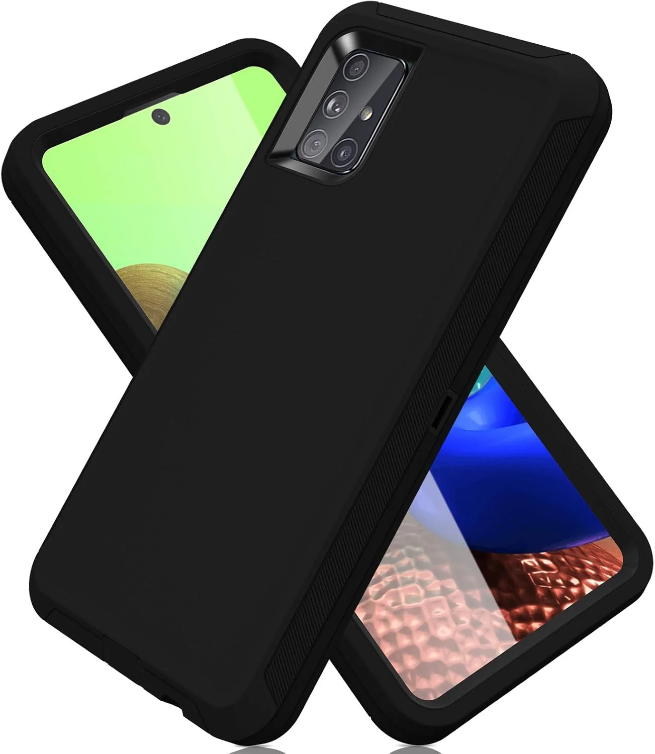 قاب محافظ گوشی سامسونگ گلکسی آ 71 5G مدل ACAGET، کاور دولایه ضربه گیر و محافظ گوشی