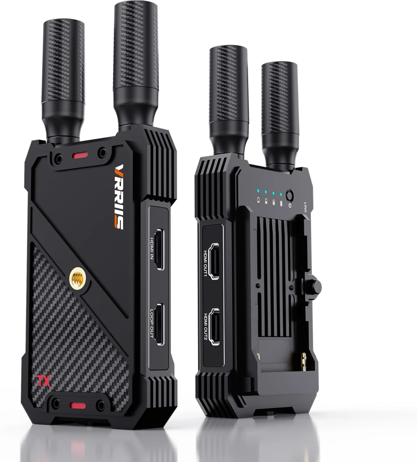 فرستنده و گیرنده HDMI بیسیم، سیستم انتقال ویدئو بیسیم 1080P Full HD با خروجی Loop، برد 1300FT Los، تاخیر 0.05 ثانیه، برای استریم از DSLR، لپتاپ، Setop Box به تلویزیون/پروژکتور با پشتیبانی از IR فرستنده و گیرنده HDMI بیسیم، سیستم انتقال ویدئو بیسیم 1080P Full HD با خروجی Loop، برد 1300FT Los، تاخیر 0.05 ثانیه، برای استریم از DSLR، لپتاپ، Setop Box به تلویزیون/پروژکتور با پشتیبانی از IR