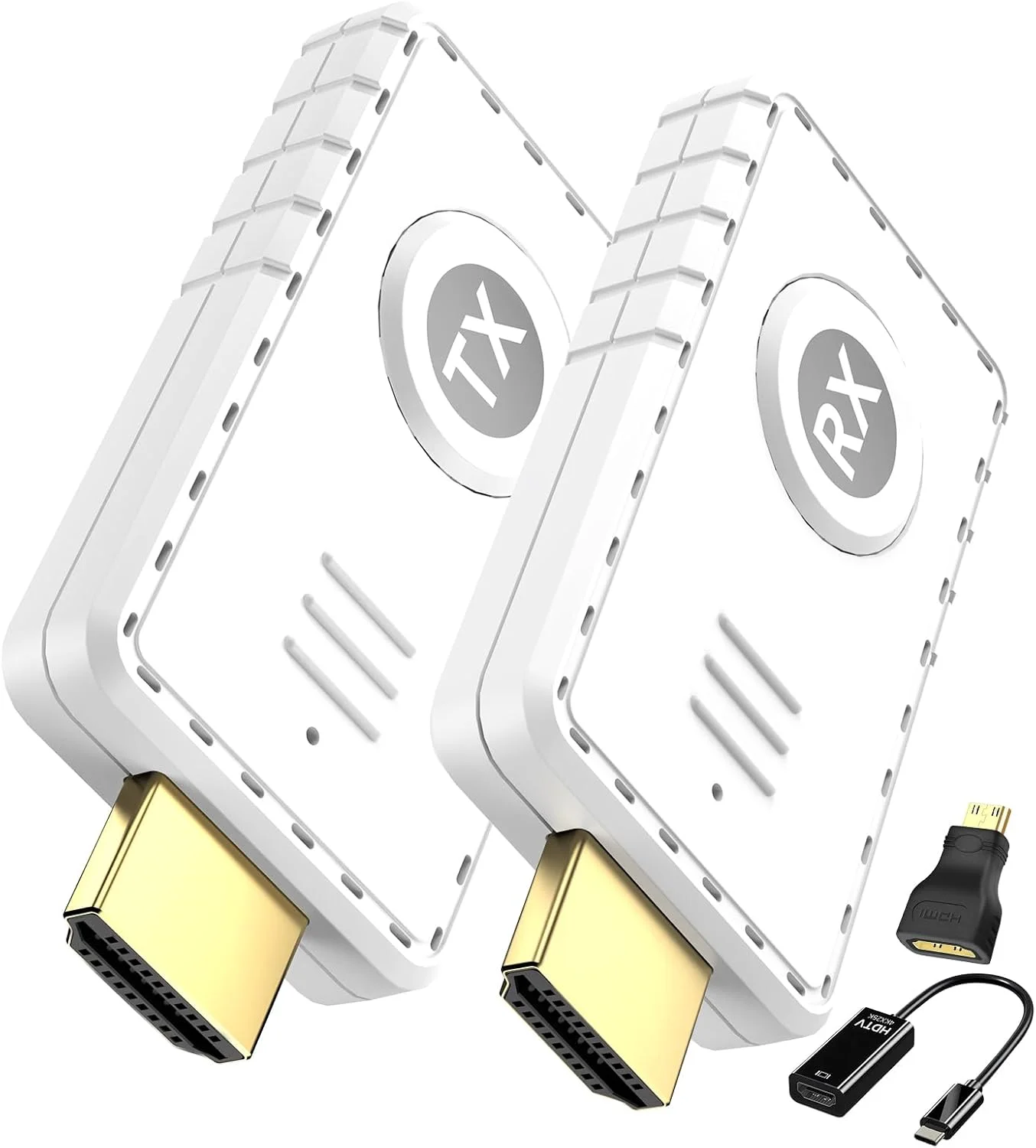 فرستنده و گیرنده HDMI بیسیم، رمزگشایی 4K با خروجی 1080P، توسعه دهنده HDMI 5G با قابلیت اتصال آسان برای پخش ویدیو و صدا از لپ تاپ/کامپیوتر/جعبه تلویزیون/پروژکتور/دوربین، انتقال پایدار تا 50 متر فرستنده و گیرنده HDMI بیسیم، رمزگشایی 4K با خروجی 1080P، توسعه دهنده HDMI 5G با قابلیت اتصال آسان برای پخش ویدیو و صدا از لپ تاپ/کامپیوتر/جعبه تلویزیون/پروژکتور/دوربین، انتقال پایدار تا 50 متر