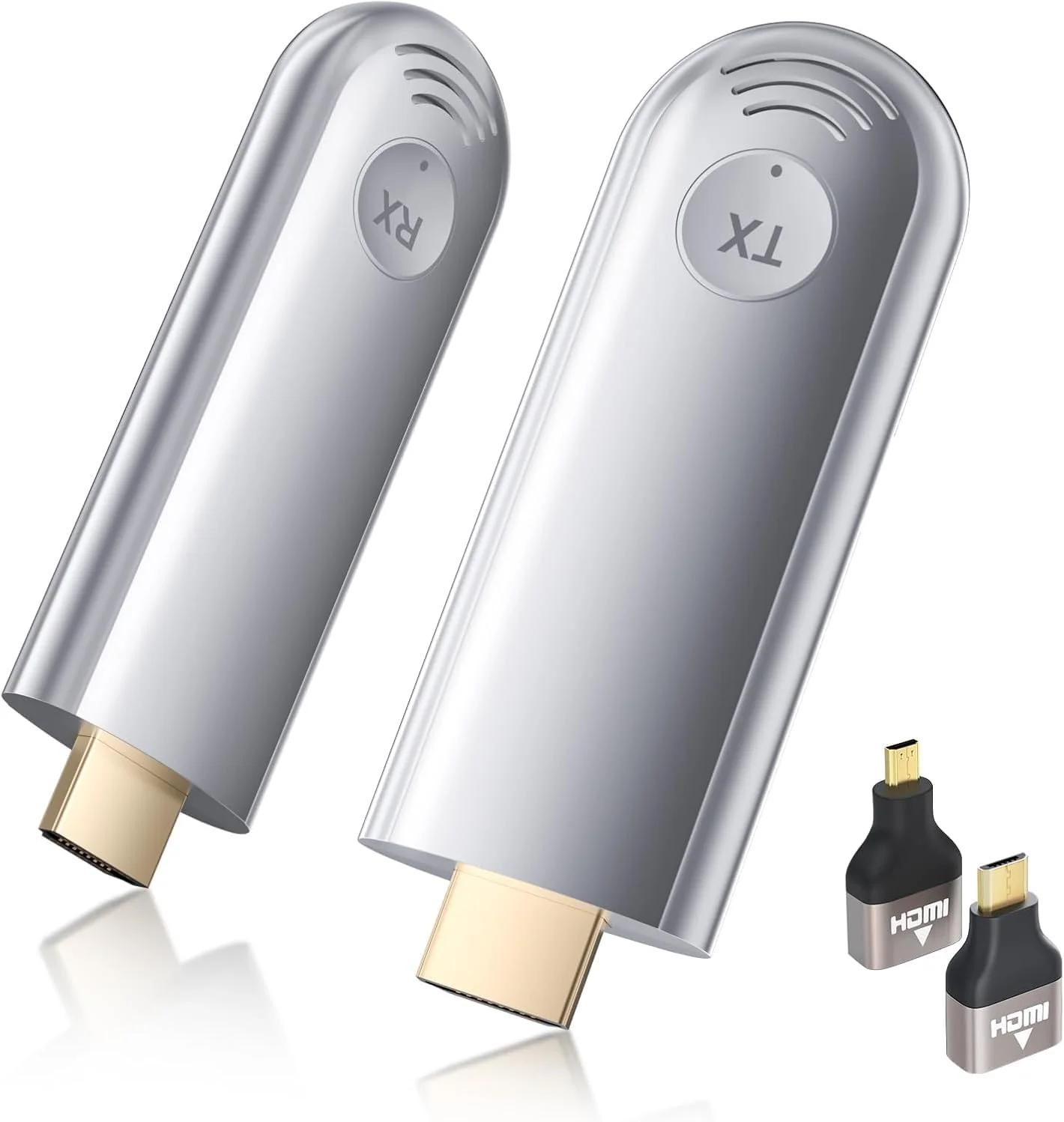 فرستنده و گیرنده HDMI بیسیم، نمایشگر LED ارتقا یافته 2025، رمزگشایی 4K و خروجی 1080P، توسعه دهنده HDMI بیسیم قابل حمل 2.4G/5G مدل TR30 فرستنده و گیرنده HDMI بیسیم، نمایشگر LED ارتقا یافته 2025، رمزگشایی 4K و خروجی 1080P، توسعه دهنده HDMI بیسیم قابل حمل 2.4G/5G مدل TR30