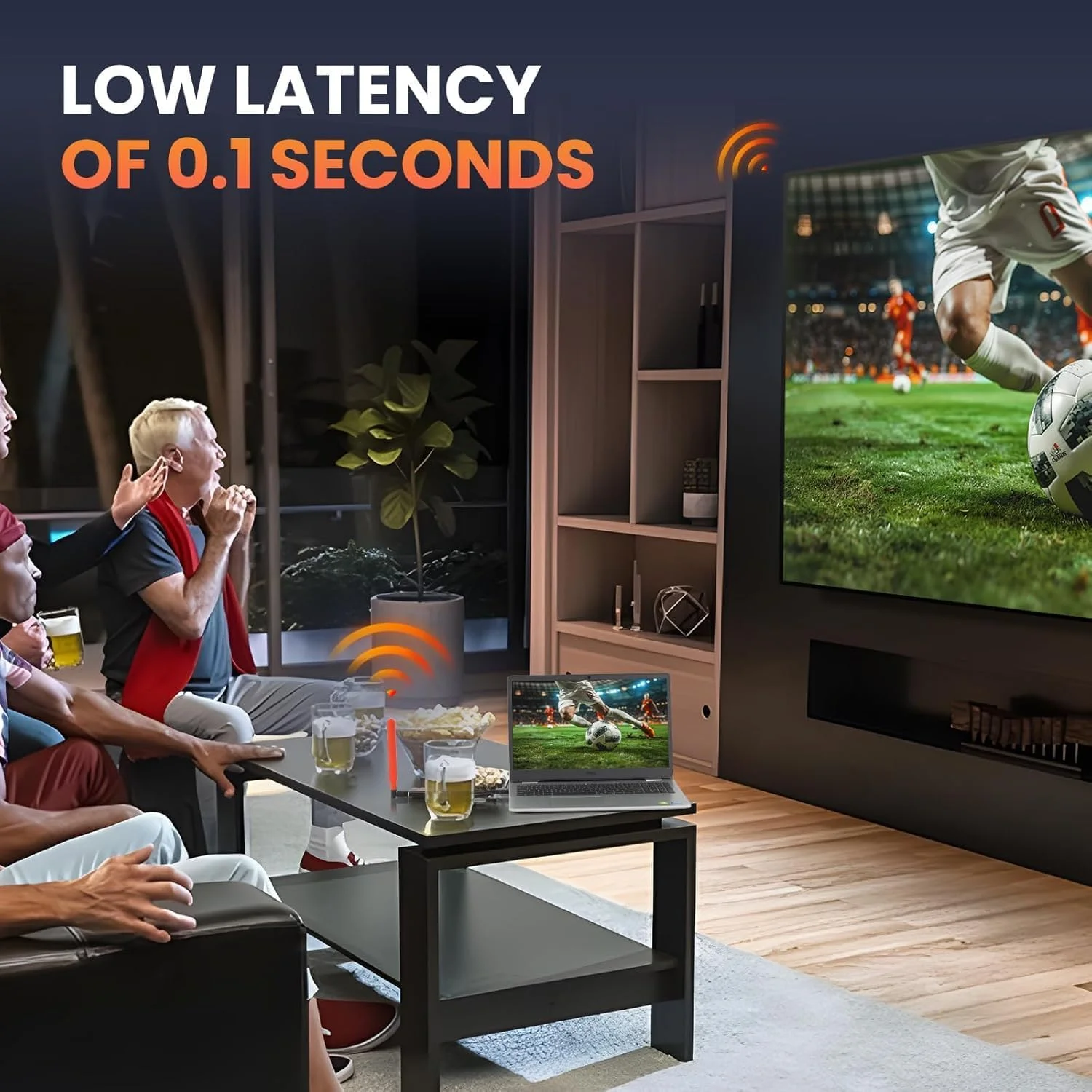 فرستنده و گیرنده HDMI بی سیم 150 متری، کیت توسعه دهنده HDMI بی سیم 1080P/60Hz، اتصال و پخش آسان، 450 فوت، برای پخش ویدئو به نمایشگر/پروژکتور از لپ تاپ، کامپیوتر، نتفلیکس، PS5، جعبه تلویزیون فرستنده و گیرنده HDMI بی سیم 150 متری، کیت توسعه دهنده HDMI بی سیم 1080P/60Hz، اتصال و پخش آسان، 450 فوت، برای پخش ویدئو به نمایشگر/پروژکتور از لپ تاپ، کامپیوتر، نتفلیکس، PS5، جعبه تلویزیون