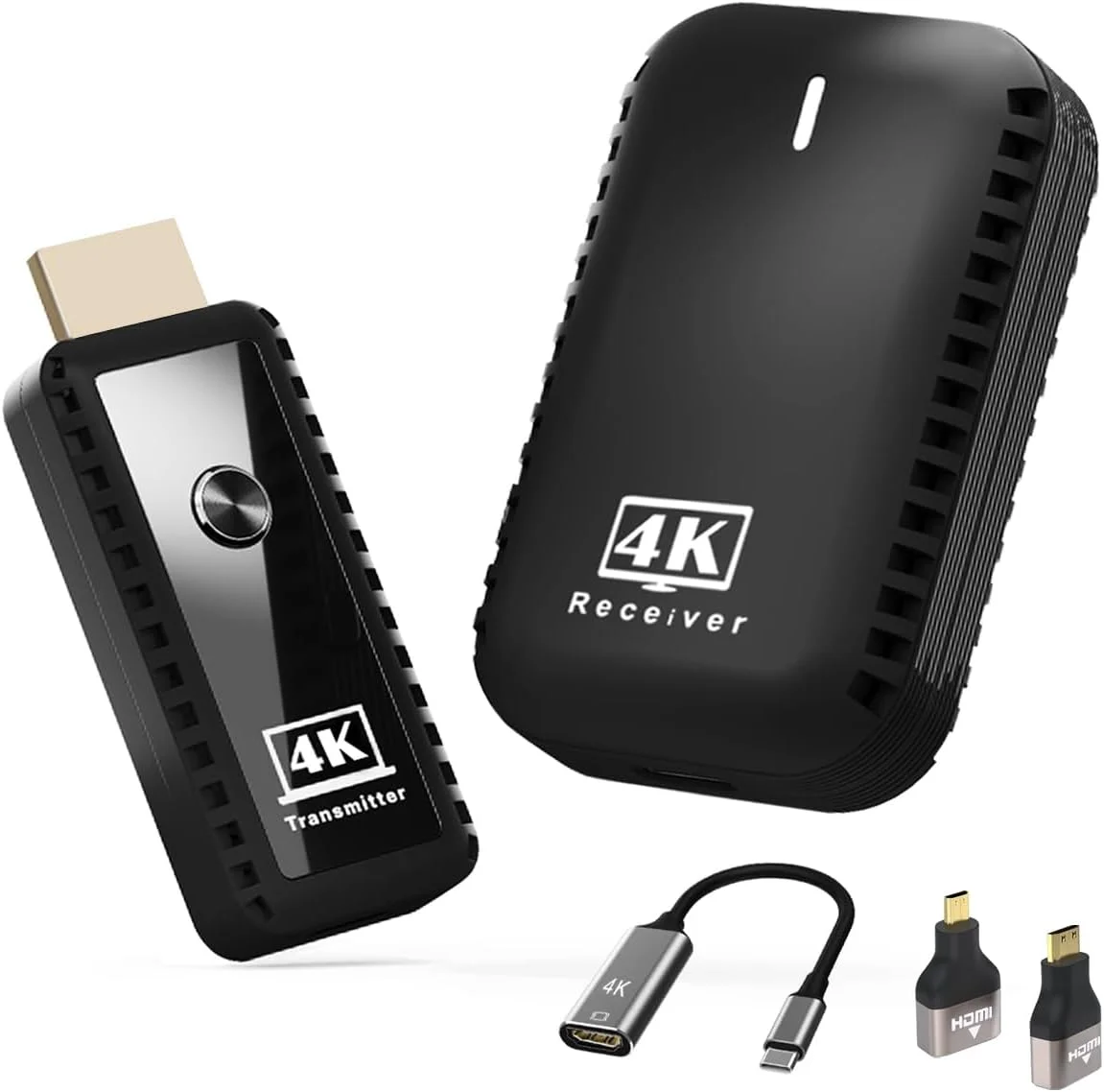 فرستنده و گیرنده HDMI بیسیم با قابلیت رمزگشایی 4K و خروجی 1080P، اتصال آسان، کیت توسعهدهنده HDMI بیسیم 2.4G/5G، قابل حمل برای پخش ویدیو و صدا از لپتاپ/کامپیوتر/پروژکتور به مانیتور فرستنده و گیرنده HDMI بیسیم با قابلیت رمزگشایی 4K و خروجی 1080P، اتصال آسان، کیت توسعهدهنده HDMI بیسیم 2.4G/5G، قابل حمل برای پخش ویدیو و صدا از لپتاپ/کامپیوتر/پروژکتور به مانیتور