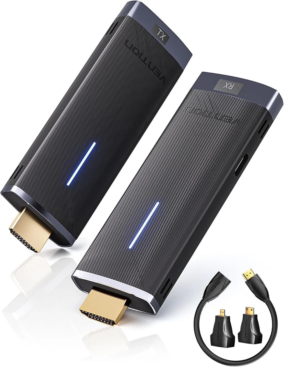 فرستنده و گیرنده HDMI بیسیم 2.4/5 گیگاهرتز، فرستنده و گیرنده بیسیم HDMI با LED/ فرستنده و گیرنده بیسیم HDMI با کیفیت 1080P برای پخش ویدئو از رایانه شخصی به مانیتور/پروژکتور/HDTV فرستنده و گیرنده HDMI بیسیم 2.4/5 گیگاهرتز، فرستنده و گیرنده بیسیم HDMI با LED/ فرستنده و گیرنده بیسیم HDMI با کیفیت 1080P برای پخش ویدئو از رایانه شخصی به مانیتور/پروژکتور/HDTV