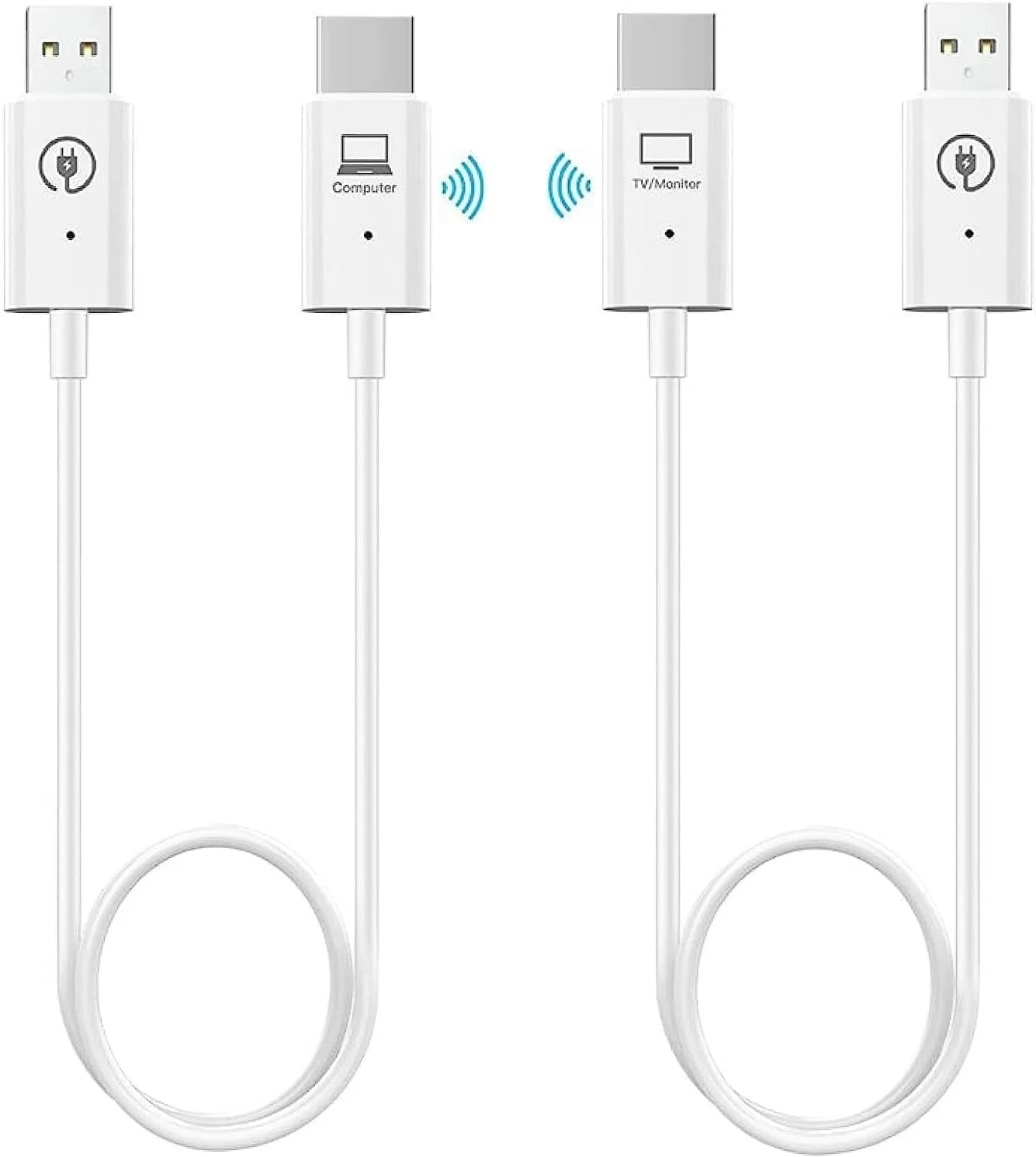 فرستنده و گیرنده HDMI بیسیم Atdaraz، انتقالدهنده HDMI بیسیم 1080P@60Hz با برد 50 متر، Plug&Play، Mirror/Extend، پخش ویدیو و صدا برای دسکتاپ، کامپیوتر، تیوی باکس، PS4/5 به تلویزیون/پروژکتور/مانیتور فرستنده و گیرنده HDMI بیسیم Atdaraz، انتقالدهنده HDMI بیسیم 1080P@60Hz با برد 50 متر، Plug&Play، Mirror/Extend، پخش ویدیو و صدا برای دسکتاپ، کامپیوتر، تیوی باکس، PS4/5 به تلویزیون/پروژکتور/مانیتور