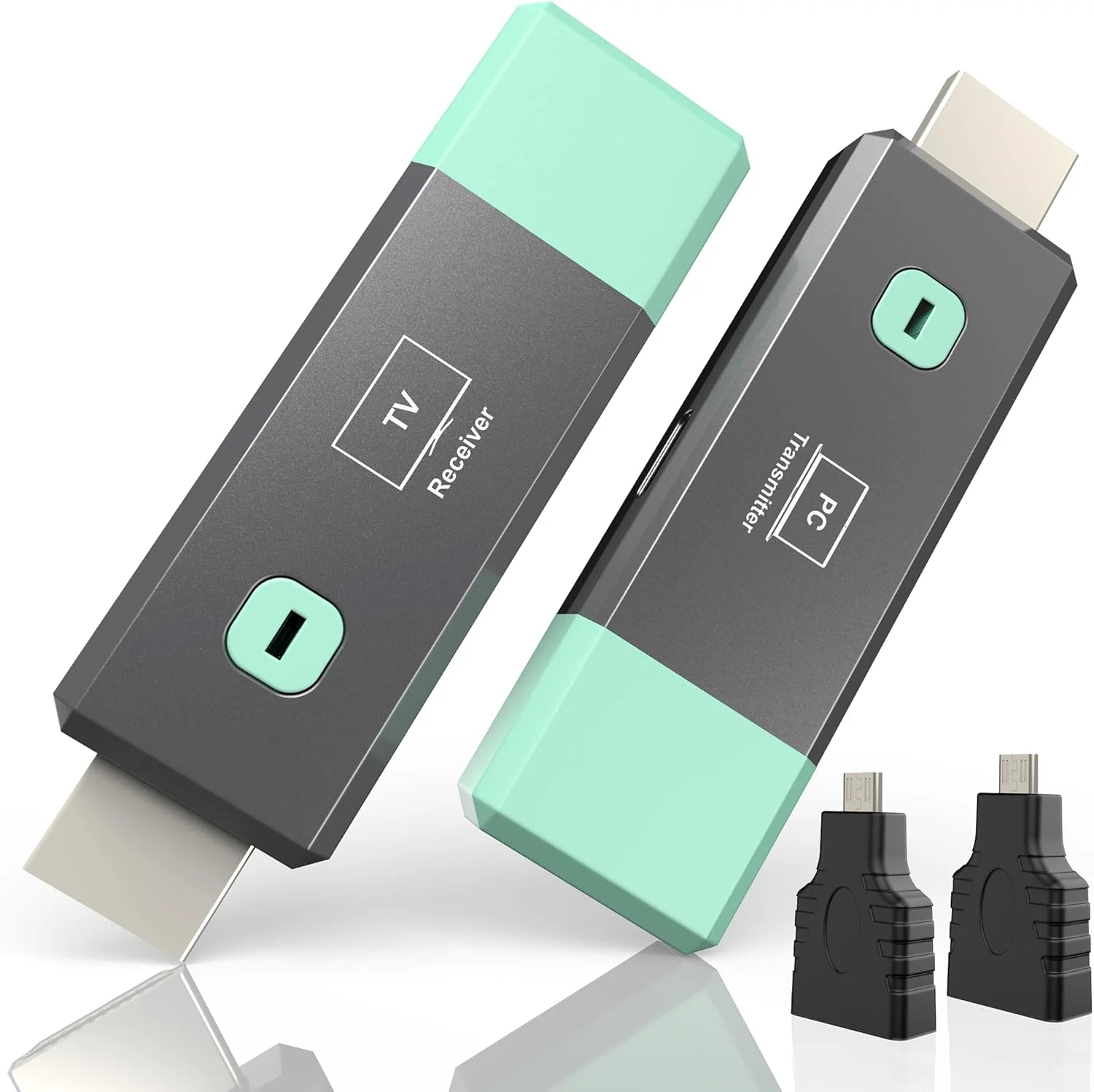 فرستنده و گیرنده HDMI بی سیم 4K، خروجی 1080P با برد 50 متر، کیت توسعه دهنده HDMI بی سیم قابل حمل Plug & Play با میکرو و مینی برای پخش ویدئو و صدا از لپ تاپ/TV Box به مانیتور فرستنده و گیرنده HDMI بی سیم 4K، خروجی 1080P با برد 50 متر، کیت توسعه دهنده HDMI بی سیم قابل حمل Plug & Play با میکرو و مینی برای پخش ویدئو و صدا از لپ تاپ/TV Box به مانیتور